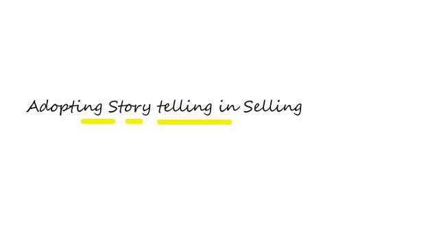 How to use story telling in selling